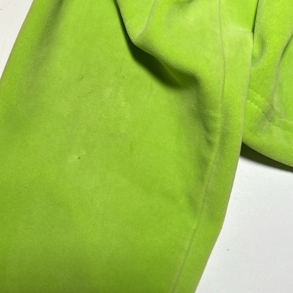 Danielle Guizio Green Velvet Cropped Pull Over Sz S E - Picture 7 of 7